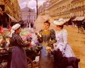 路易斯 玛丽 德 施莱佛 : Marchande De Fleurs